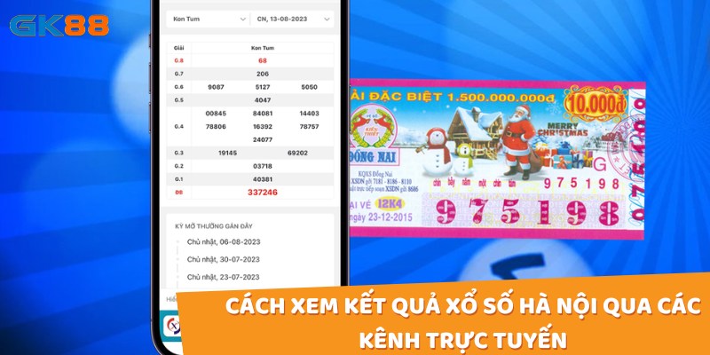 Dễ dàng xem kết quả qua kênh trực tuyến