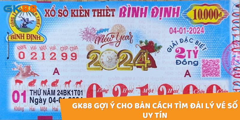 Gk88 gợi ý cho bạn cách tìm đại lý vé số uy tín