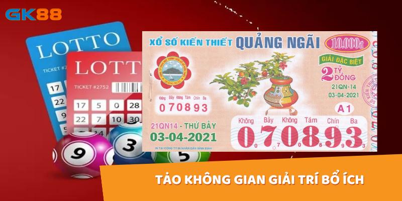 Xổ số Quảng Ngãi mang đến một hình thức giải trí mới mẻ và hấp dẫn